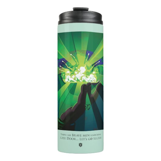 Dit zijn moedige Mannen die aan onze deur staan. Thermosbeker (Voorkant)