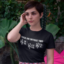 Dit zijn moeilijke tijden voor muziekcadeautjes vo t-shirt