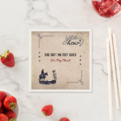 Dit zijn niet mijn eerste rodeo servetten (Insitu)