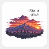 Dit zijn Utah Stickers (Voorkant)