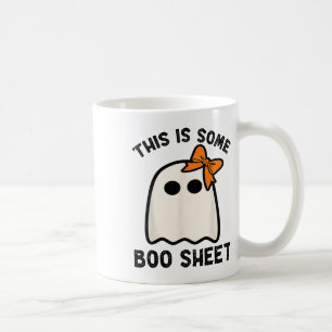 Dit zijn wat boekenblad Ghost Halloween kostuum Ma Koffiemok
