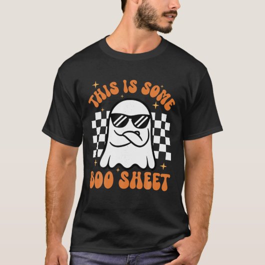 Dit zijn wat boekenblad Ghost Halloween kostuum Ma T-shirt (Voorkant)