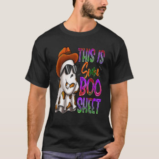 Dit zijn wat boekenblad Ghost Halloween kostuum Ma T-shirt