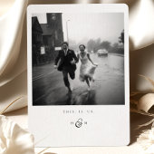 "Dit zijn wij" Foto Dank u kaart