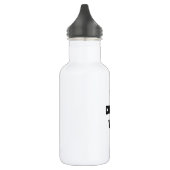 Dit zou een wodkawaterfles kunnen zijn waterfles (Links)