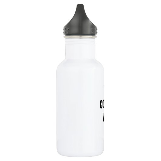 Dit zou een wodkawaterfles kunnen zijn waterfles  (Links)