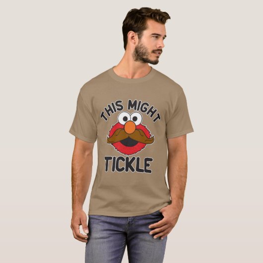 dit zou kunnen kietelen t-shirt (Voorkant volledig)