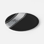 Dit zwart-wit-symbool en bachelor-artikel p papieren bordje (Gekanteld)