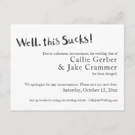 Dit zwevende Briefkaart wordt uitgesteld