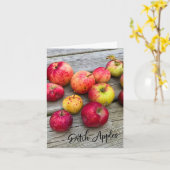 Ditch Apples Kaart (Gele Bloem)