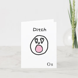 Ditch card feestdagen kaart