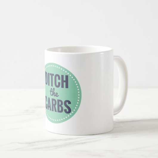 Ditch de Carbs Mok (Voorkant rechts)