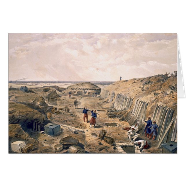 Ditch of the Bastion du Mat, bord uit 'The Seat' (Voorkant Horizontaal)