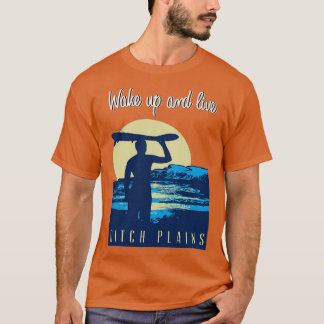 DITCH PLAINS Surf Wake up and life T-shirt