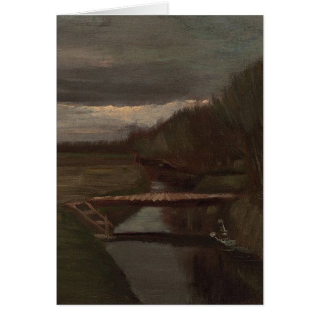 Ditch & Small Bridge, Van Gogh Fine Art (Voorkant)