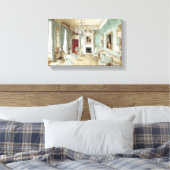 Ditchley Park - Alexandre Serebriakoff Canvas Afdruk (Insitu (Slaapkamer))