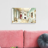 Ditchley Park - Alexandre Serebriakoff Canvas Afdruk (Insitu (Woonkamer))