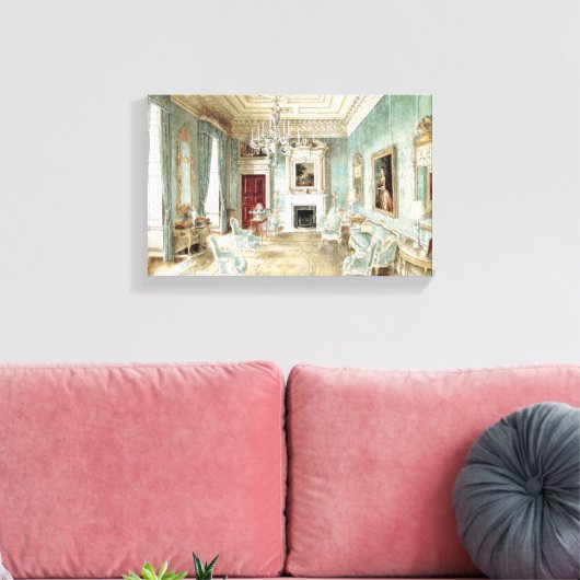 Ditchley Park - Alexandre Serebriakoff Canvas Afdruk (Insitu (Woonkamer))