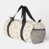 Ditsy Bloem Boho Wilde Bloem Beige Meisje Monogram Plunjezak (Rechterhoek)