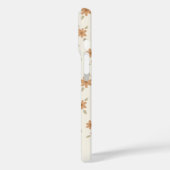 Ditsy Bloem Boho Wilde Bloem Neutraal Beige Naam Case-Mate iPhone Case (Achterkant / Links)
