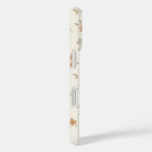 Ditsy Bloem Boho Wilde Bloem Neutraal Beige Naam Case-Mate iPhone Case (Achterkant / Rechts)