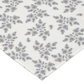 Ditsy bloemen in grijs tafelkleed (Gekanteld)