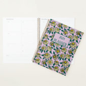 Ditsy Bloemen Roze Patroon Planner (Display)