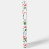 Ditsy Bloementuin Monogram Case-Mate iPhone Case (Achterkant / Links)
