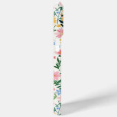 Ditsy Bloementuin Monogram Case-Mate iPhone Case (Achterkant / Rechts)