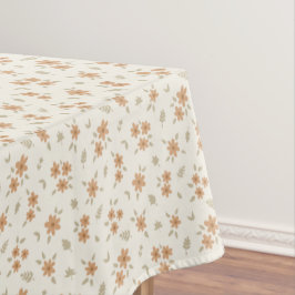 Ditsy Bloemige Cottagecore Boho Wilde Bloem Beige Tafelkleed