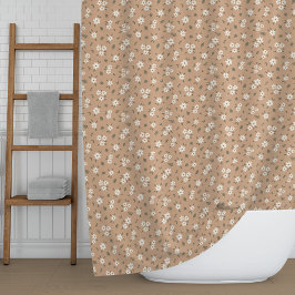 Ditsy Bloemrijke Cottagecore Fijne Wilde Bloemen B Douchegordijn
