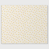 Ditsy Chicks (oude kant) - Schattige vogelpatroon Cadeaupapier (Vlak)