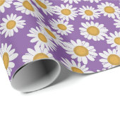 Ditsy daisy flowers cadeaupapier (Rol Hoek)