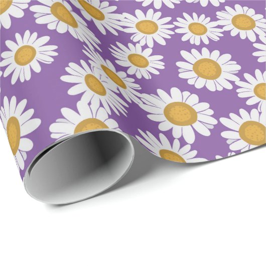 Ditsy daisy flowers cadeaupapier (Rol Hoek)