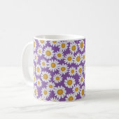 Ditsy daisy flowers koffiemok (Voorkant links)