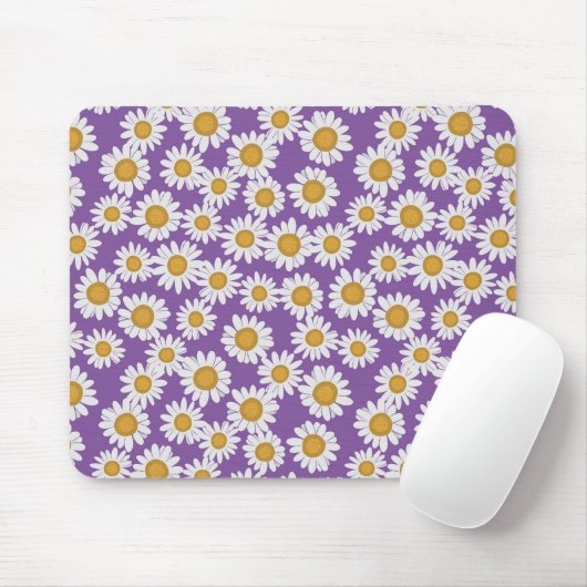 Ditsy daisy flowers muismat (Met muis)
