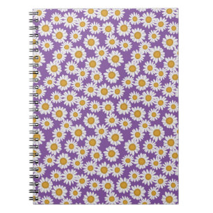 Ditsy daisy flowers notitieboek
