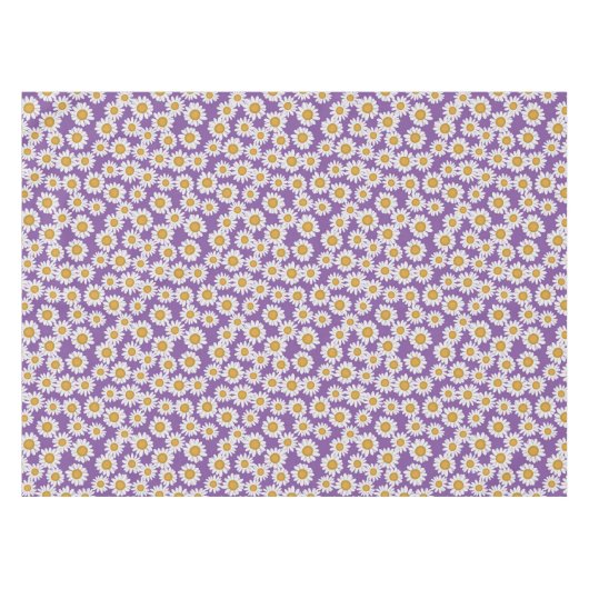 Ditsy daisy flowers tafelkleed (Voorkant (Horizontaal))