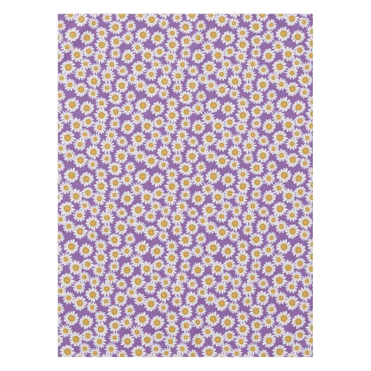 Ditsy daisy flowers tafelkleed (Voorkant)