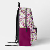 Ditsy floral bedrukte rugzak (Links)