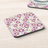 Ditsy floral bier onderzetter (Linkerzijde)