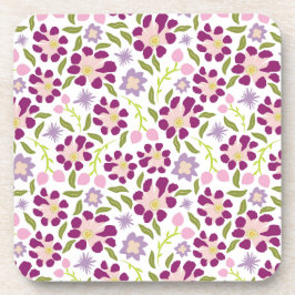 Ditsy floral bier onderzetter