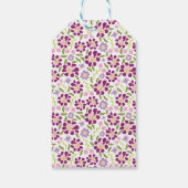 Ditsy floral cadeaulabel (Achterkant)