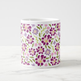 Ditsy floral grote koffiekop