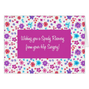  ditsy Floral haal het goed van Hip chirurgie