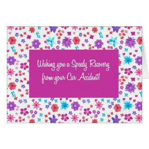  Ditsy Floral haalt het goed uit het autoongeval