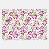 Ditsy floral inpakpapier vel (Voorkant 3)