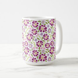 Ditsy floral koffiemok