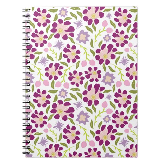 Ditsy floral notitieboek (Voorkant)