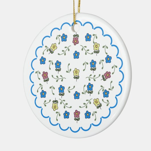 Ditsy Floral Ornament (Links)